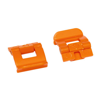 17 Stories Replacement Latches Cases, Orange