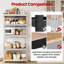 Étagère de rangement ajustable 5 niveaux H 60 po x l 27,5 po x P 12 po Tevis-904812359