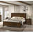 Maderne Traditional 3-Piece Wood Bedroom Set with Panel Bed and Two Nightstands-335487776