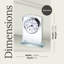 Talbot Tabletop Clock