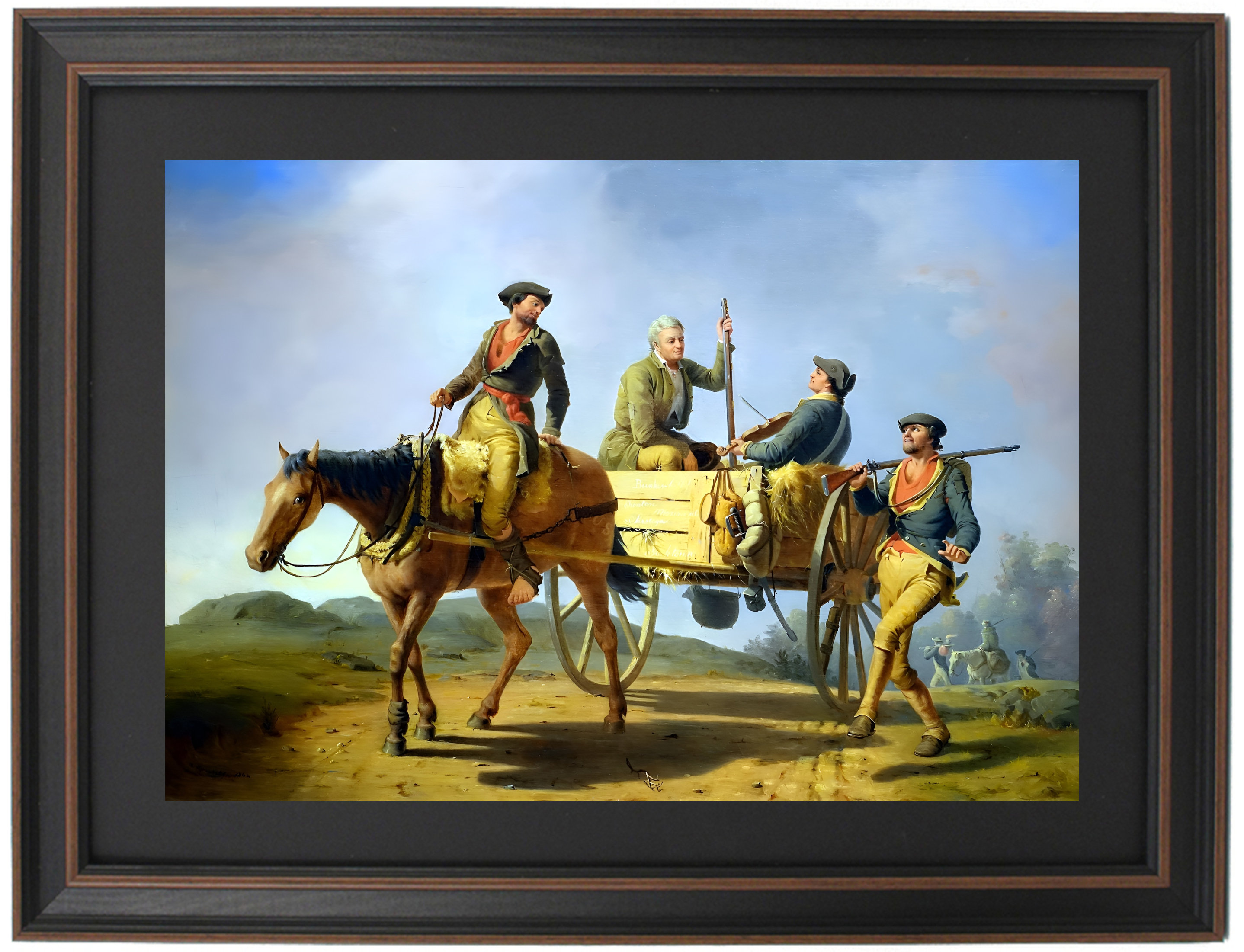 Alcott Hill® Veterans Of 1776 Returning From The War By William Ranney ...