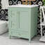 Meuble-lavabo 24 po avec lavabo en céramique et tablette ajustable, armoire de rangement résistante à l'eau avec séparateurs amovibles
