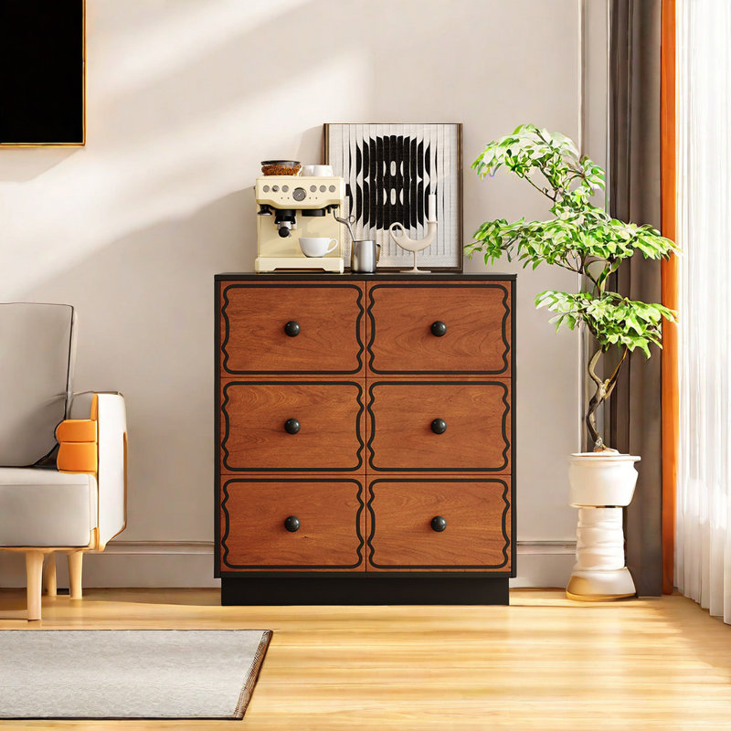 Commode décorative française rétro