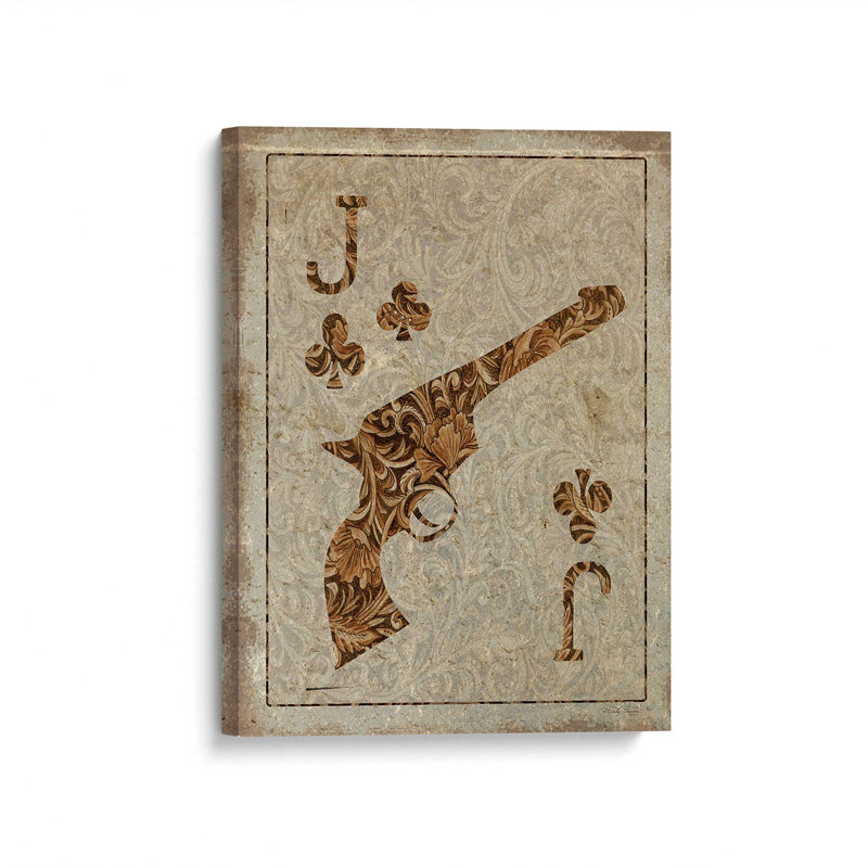 «Old Wild West Jack» par Cindy Jacobs, reproduction d'art, L 18 po x H 24 po, Ne s’applique pas, Toile non encadrée