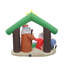 Crèche de Noël gonflable