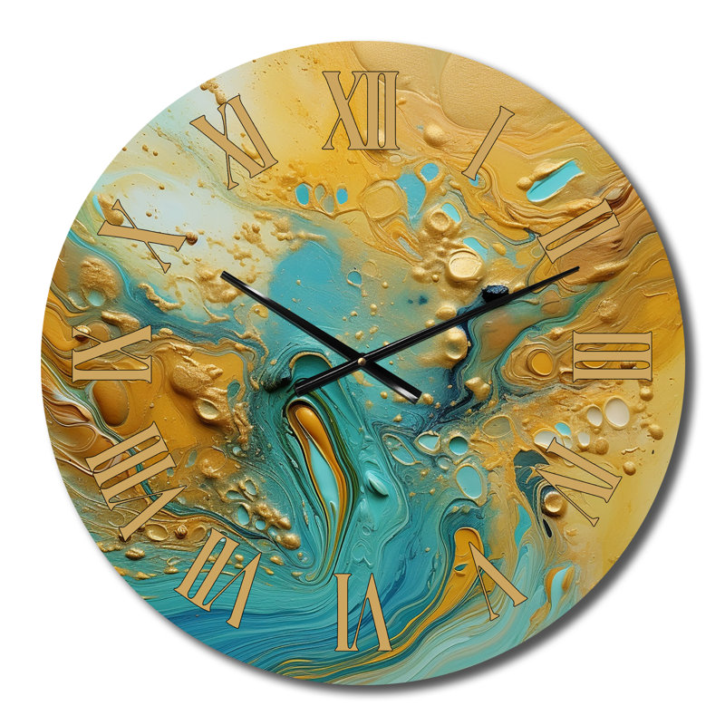Metal Wall Clock, Medium