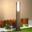 Lumière de sentier d'extérieur à DEL de style européen moderne avec lumière de jardin des deux côtés-70884205-73669703