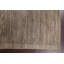 Tapis gris en laine noué à la main de conception unique 3 pi 3 po x 6 pi 3 po New Age