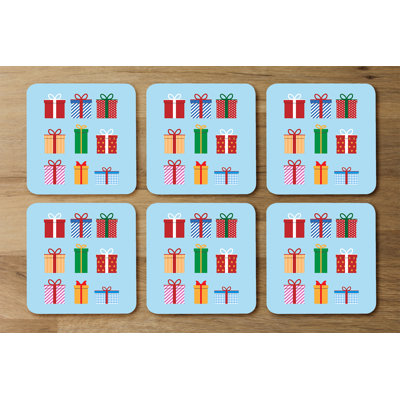 Square 6 Piece Coaster Set