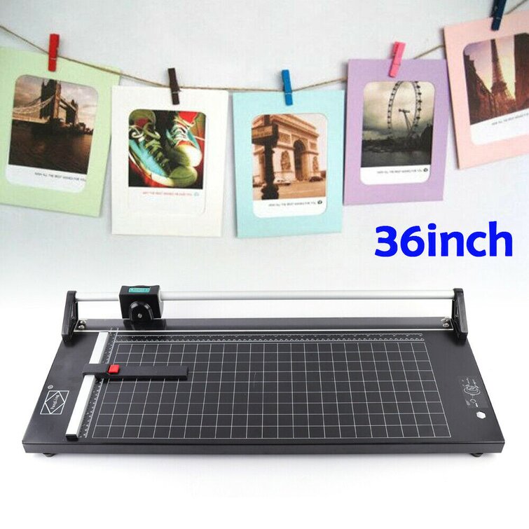 36 Inch Manual Precision Rotary Paper Trimmer Photo Paper Cutter Trimmer