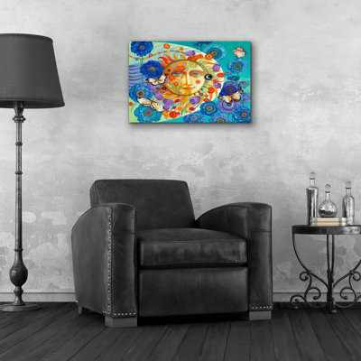 Bungalow Rose 'Dawn' by David Galchutt Acrylic Glass Wall Art