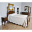 Miroir d’appoint biseauté traditionnel acajou Gillette