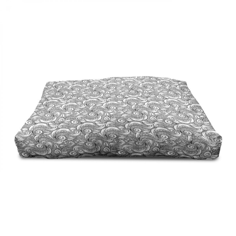 Niche pour chien en bois gris, H 55 po x l 39 po x P 45 po