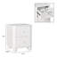 Table de chevet 2 tiroirs Modern Wood-131990799