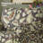 Clearance - Vintage Floral 3-Seat Classical Sofa With Gourd Solid Wood Legs