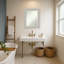 Petit miroir mural biseauté Bevvy Parlor