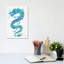 Blues - Chinese Dragon by Cat Coquillette - Wrapped Canvas Painting-1374831732
