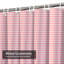 Rideau de douche en tissu avec 12 crochets-1985864787