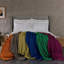 Cotton and Olive Throw-68766508