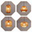 Amidat 1 - Light Bronze Unique/Statement Pendant