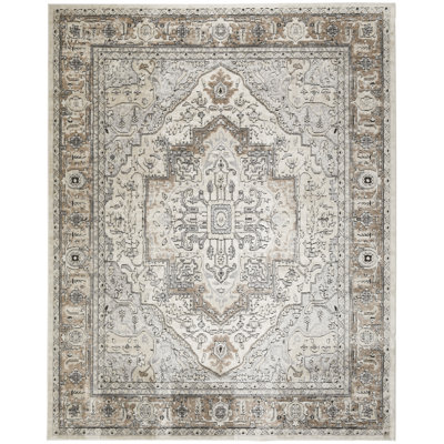 Graelyn Ivory Grey Taupe Vintage Indoor Rug