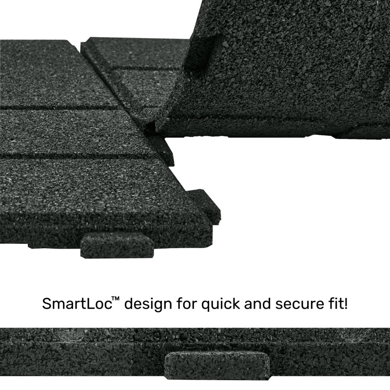 GroundSmart 16" SmartLoc Paver- 75pk Pallet, Black