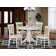 Gallatin 4 - Person Solid Wood Top Pedestal Dining Set