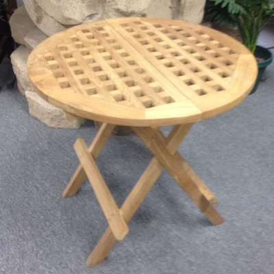 Palmeri Folding Solid Wood Bistro Table