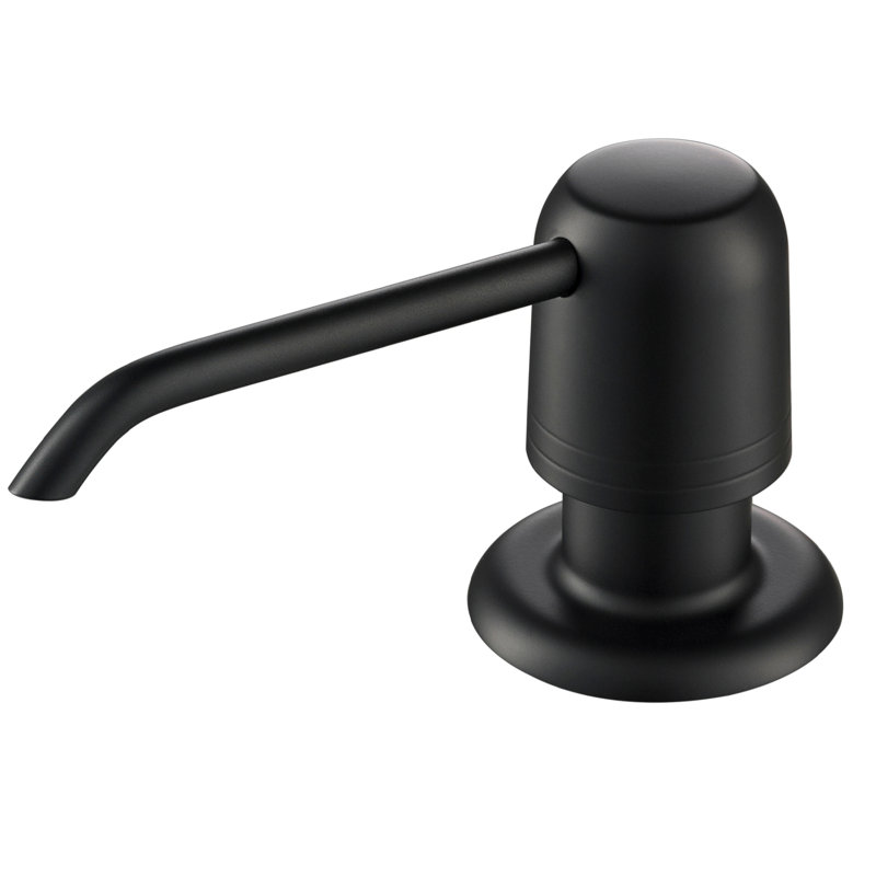 Distributeur de savon, Noir mat