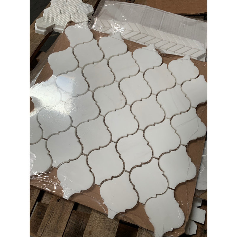 Marble Arabesque Mosaic Wall & Floor Tile