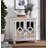 Classic Storage Cabinet With Mirror Doors-83948575