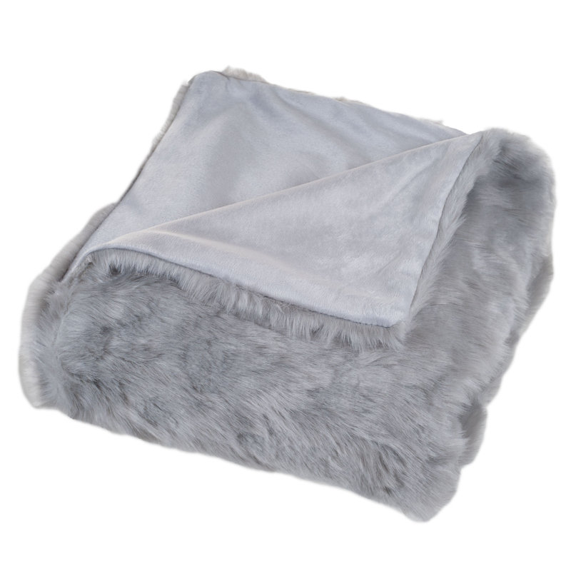 Throw Blanket, Gray
