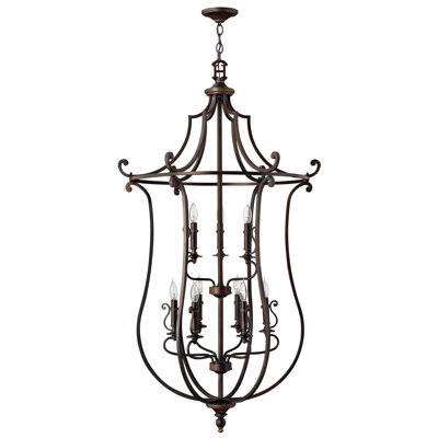 Kenny 9 - Light Lantern Geometric Chandelier