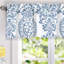 Cantonnière florale sur mesure 52 po-172577529-172577528