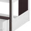 Centre de sommeil surélevé tout-en-un combinant une structure de jeu amusante avec des tablettes polyvalentes et un rangement pour armoire-962615710