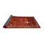 Tapis traditionnel orange / rouge-1855995321