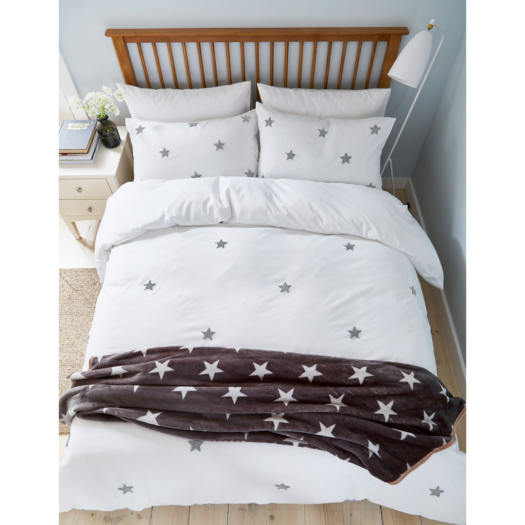 Tufted Star Duvet Cover Set