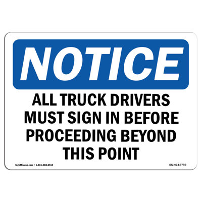 Heavy Duty Sign