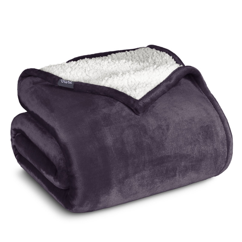 Couverture Sherpa, Simple/Simple TG, Aubergine