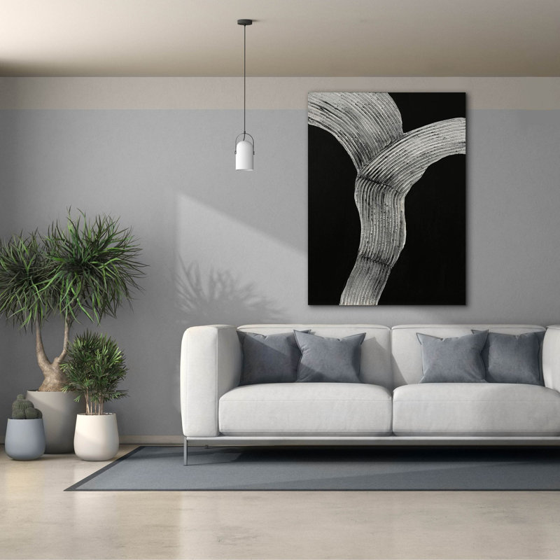  «Raw Shape 2» par Design Fabrikken, art mural sur toile, H 54 po x l 40 po