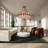 Tiffany Style 5-head Pendant Light