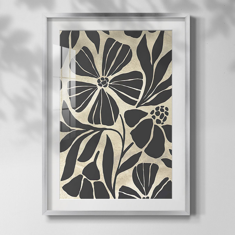 " Semi Stack III ", Yes, Silver Framed Paper
