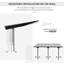 10 pi. L 10 pi. Pergola en aluminium avec auvent-97850732