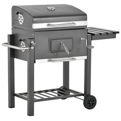 Outsunny 44.5'' W Charcoal Grill