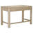 Solano Makeup Vanity and Writing Desk with 2 Felt-Lined Drawers, Weathered Mango