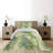 Coastal Polyester Floral Coverlet-41893055