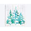 «Snowfall Pines» par 5by5collective, impression sur toile tendue-31714047-73577402-73577407