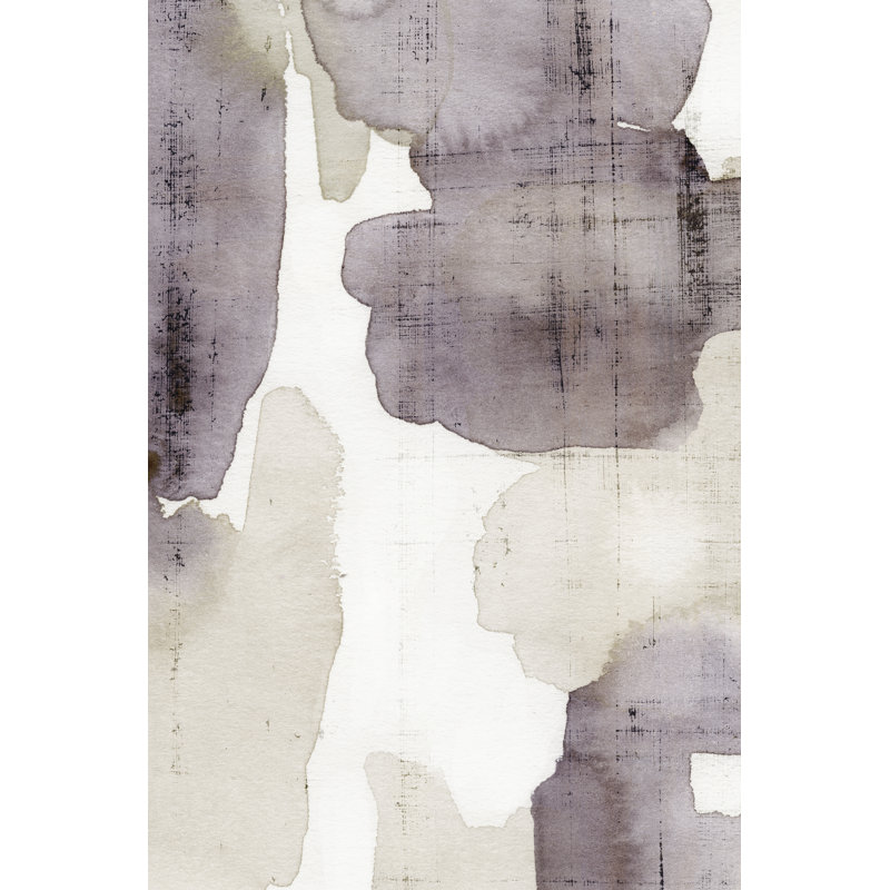 Tessera Wash I - Painting on Canvas, 76 cm H x 51 cm W, Wrapped Canvas