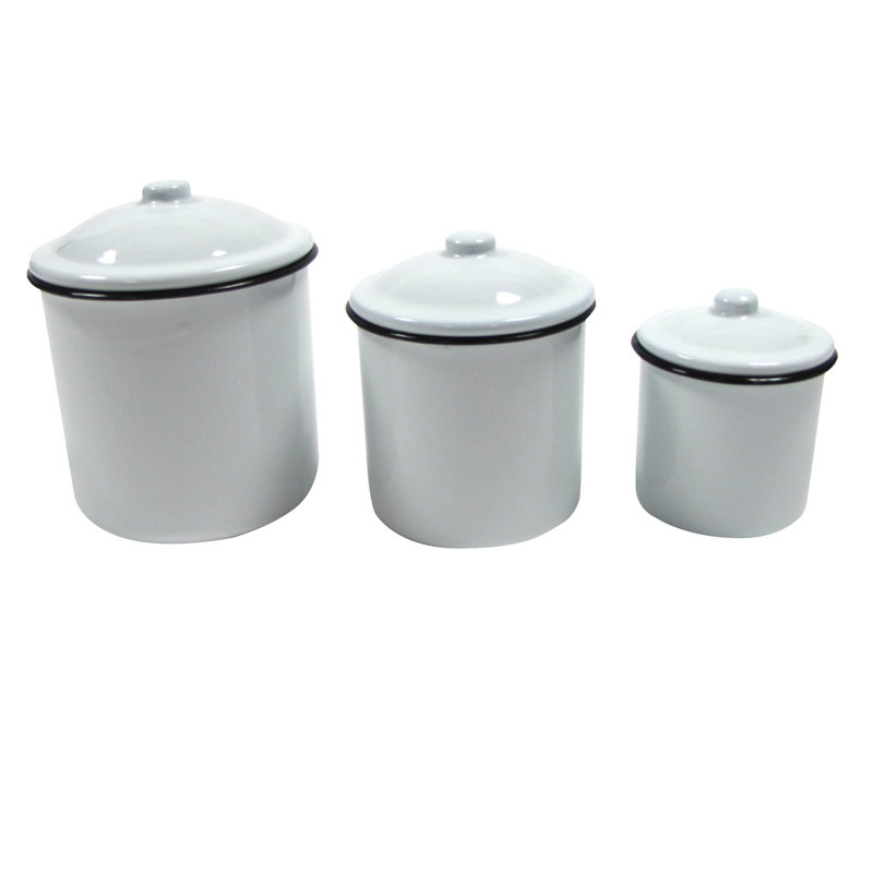 Metal Canister - Set of 3