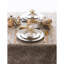 Chemin de table - argent - rouleau de paillettes, décoration de table scintillante